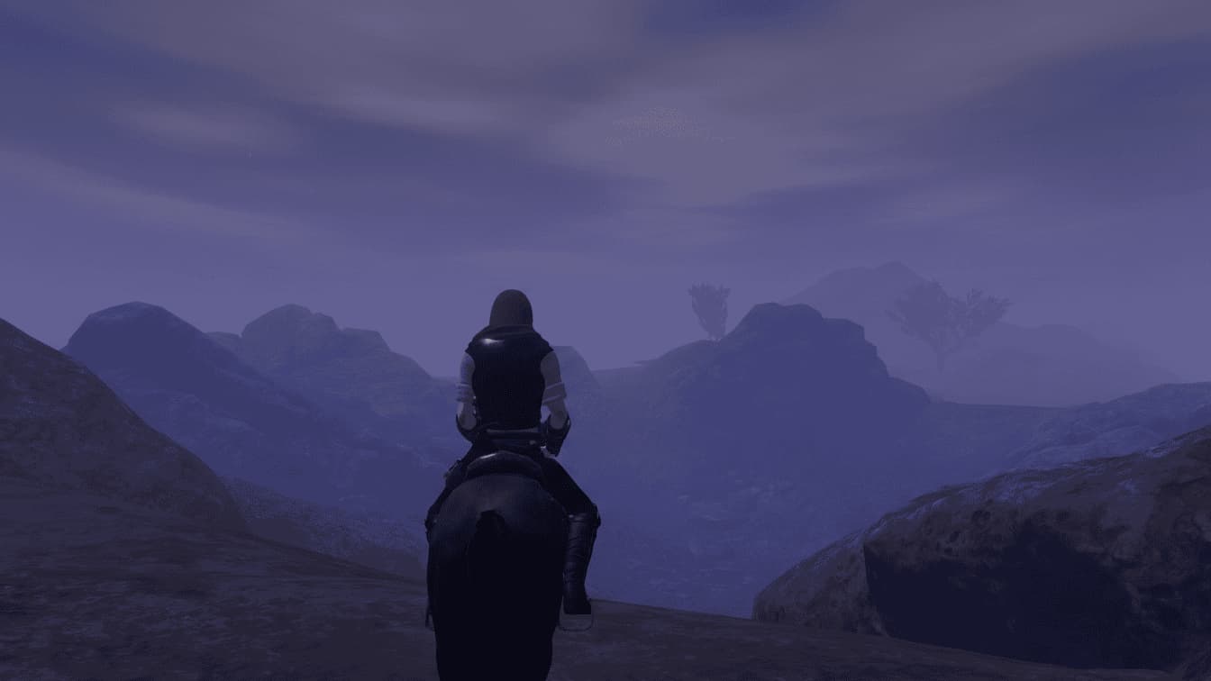 Demon encounter in the cursed lands of The Last Elf